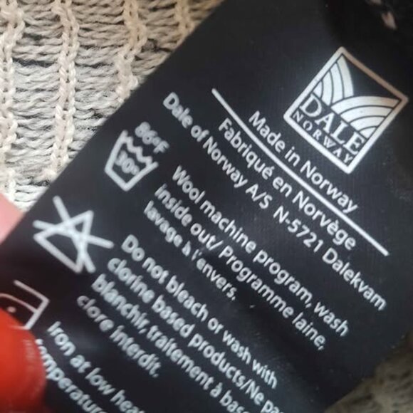 Dale of Norway Cardigan Sweater Wool Fair Isle Woman XS - Picture 6 of 10